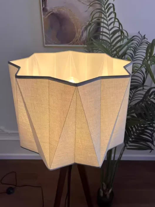 Antique Style Solid Wood Floor Lamp