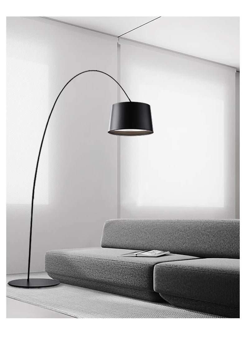 Twiggy Minimalist LED Arc Floor Lamp