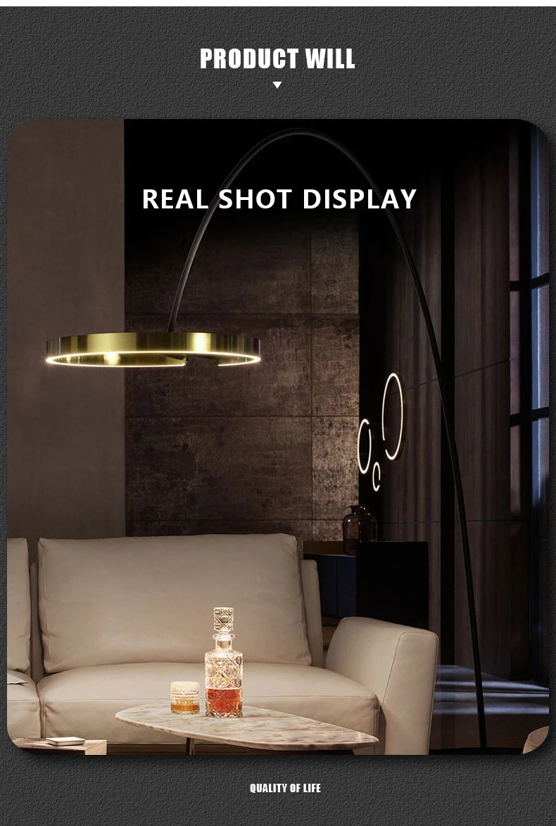 Nordic Designer Fishing Floor Lamp