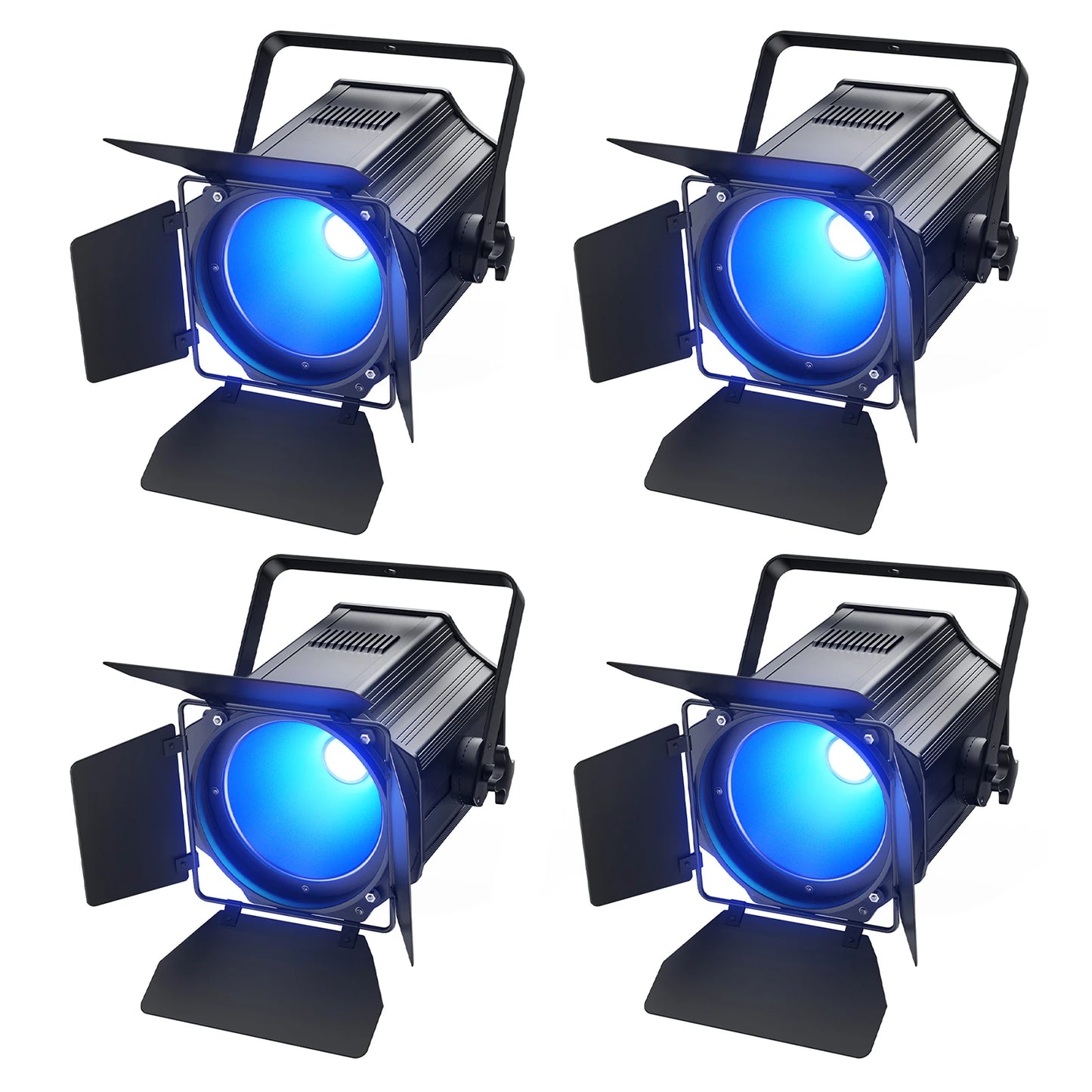 200W 6-in-1 RGBWA+UV COB Par Lights