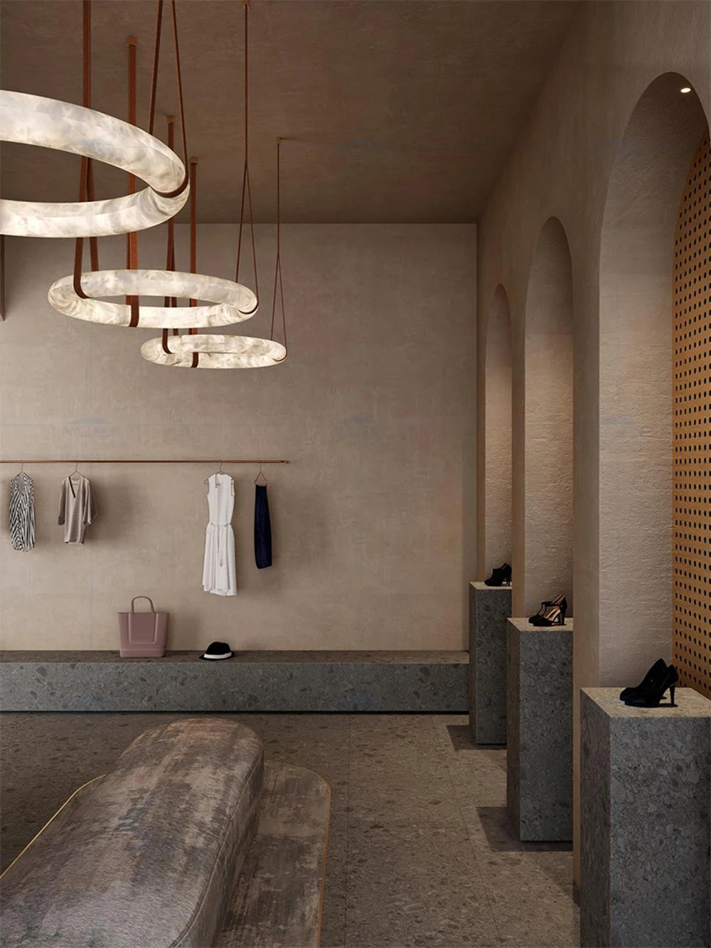 Luxury Circular LED Chandelier