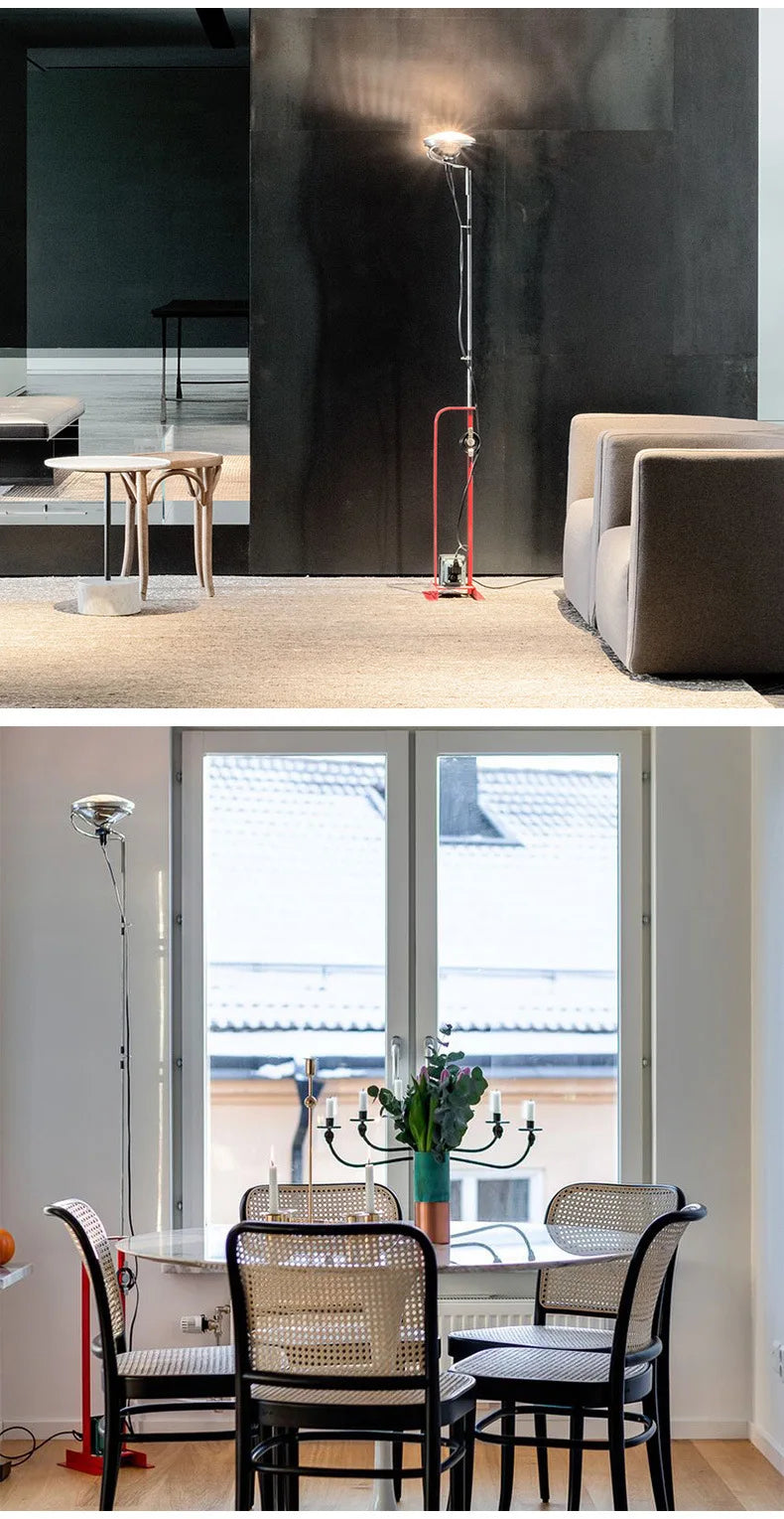 Modern Simple Stainless Steel Floor Lamp