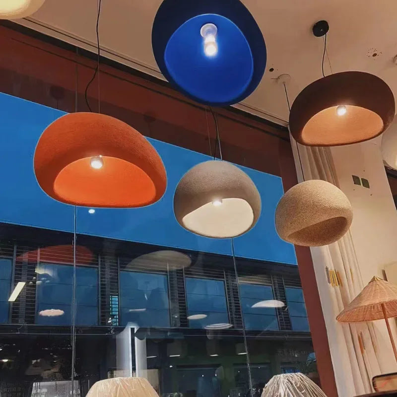 Nordic Wabi-Sabi Minimalist LED Chandelier