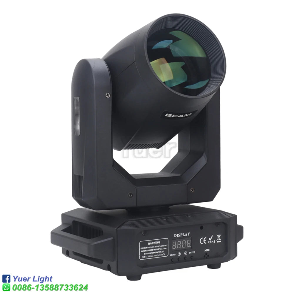 2PCS 200W LED Moving Head Beam & Spot Stage Lights