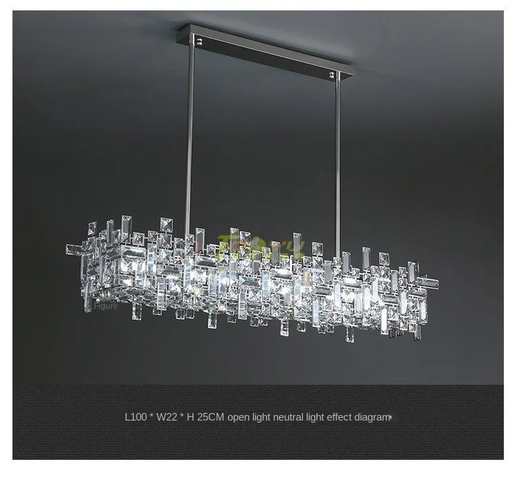 Modern Luxury LED Crystal Chandelier