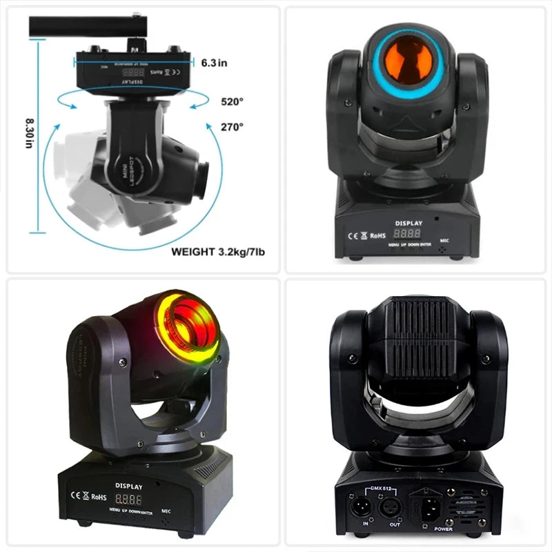 Moving Head Beam Stage Light