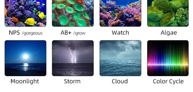 Week Aqua Z Series Z250 / Z400 Bluetooth 3.0 LED Aquarium Light