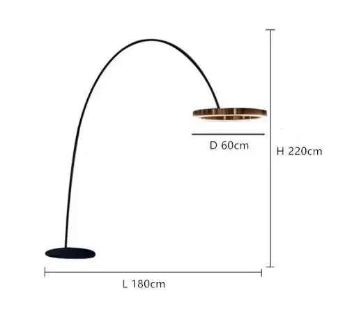 Nordic Designer Fishing Floor Lamp