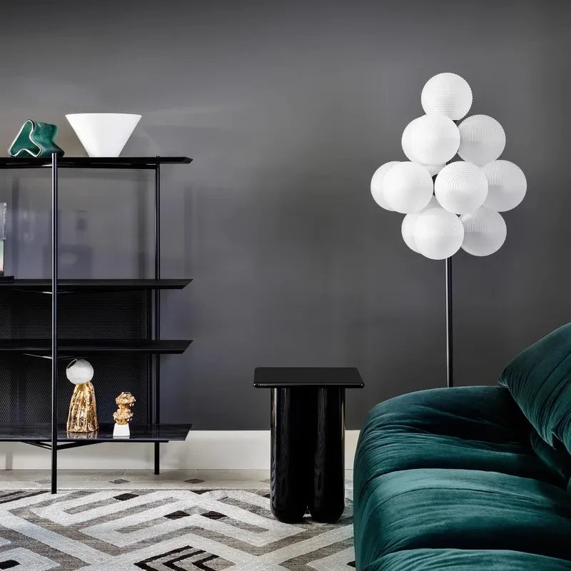 Modern Glass Bubble Floor Lamp