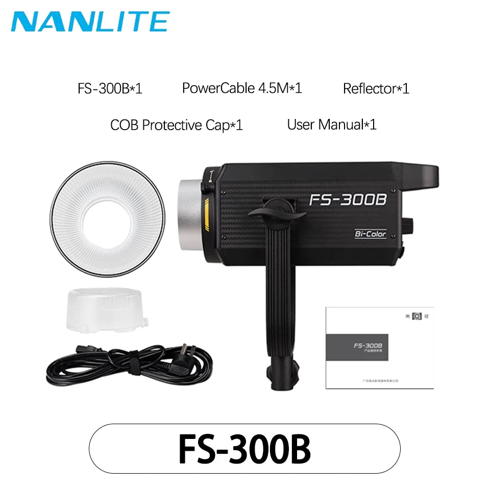 350W Bi-Color LED COB Spotlight