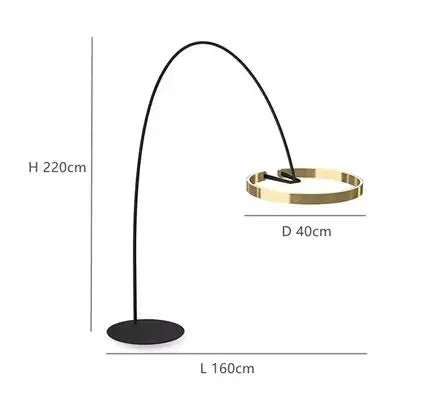 Nordic Designer Fishing Floor Lamp