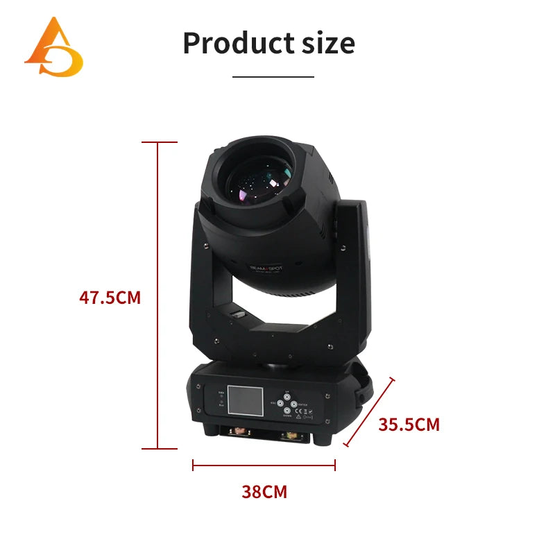 200W LED Gobo Moving Head Stage Light