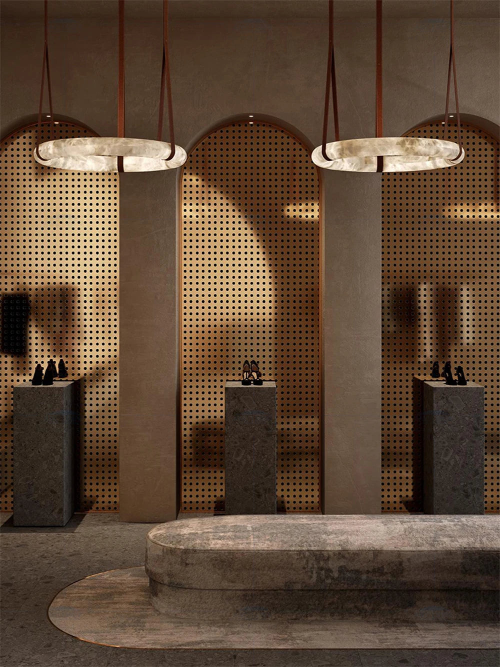 Luxury Circular LED Chandelier