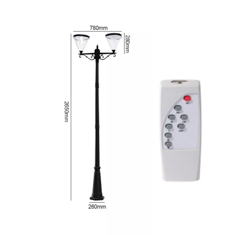 Solar LED Garden Street Lamp