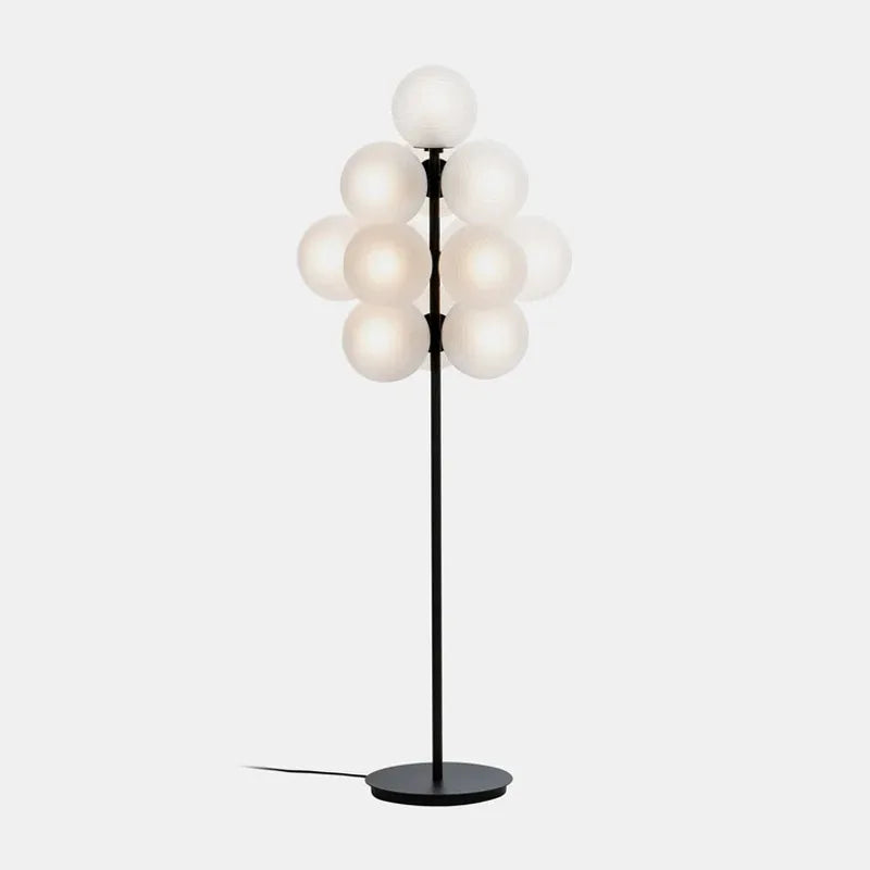 Modern Glass Bubble Floor Lamp