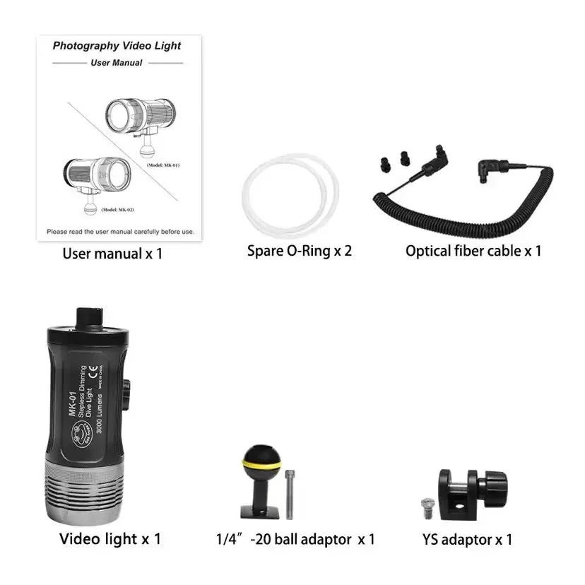 Seafrogs MK-01 / MK-02 Professional Diving Flash Strobe Light