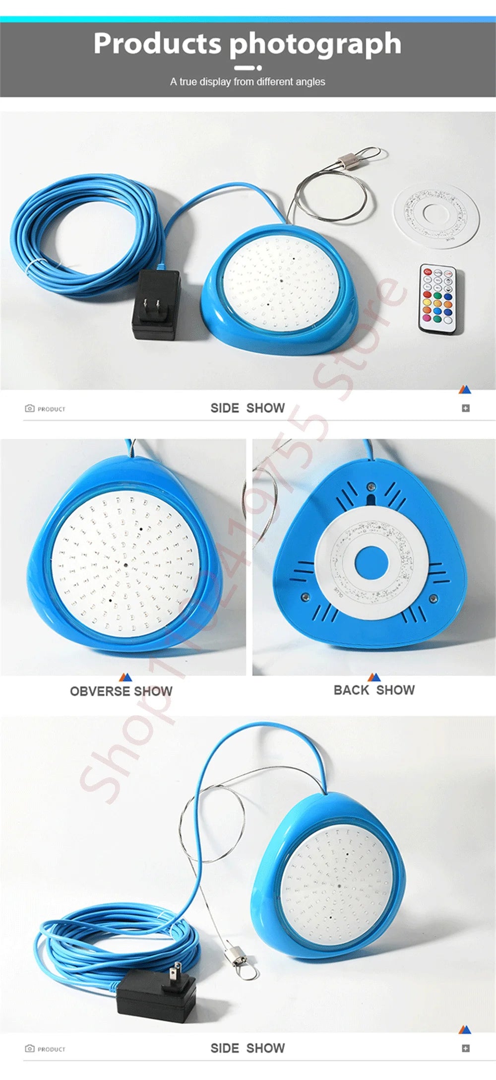 Smart RGB LED Underwater Pool Light 12W–25W