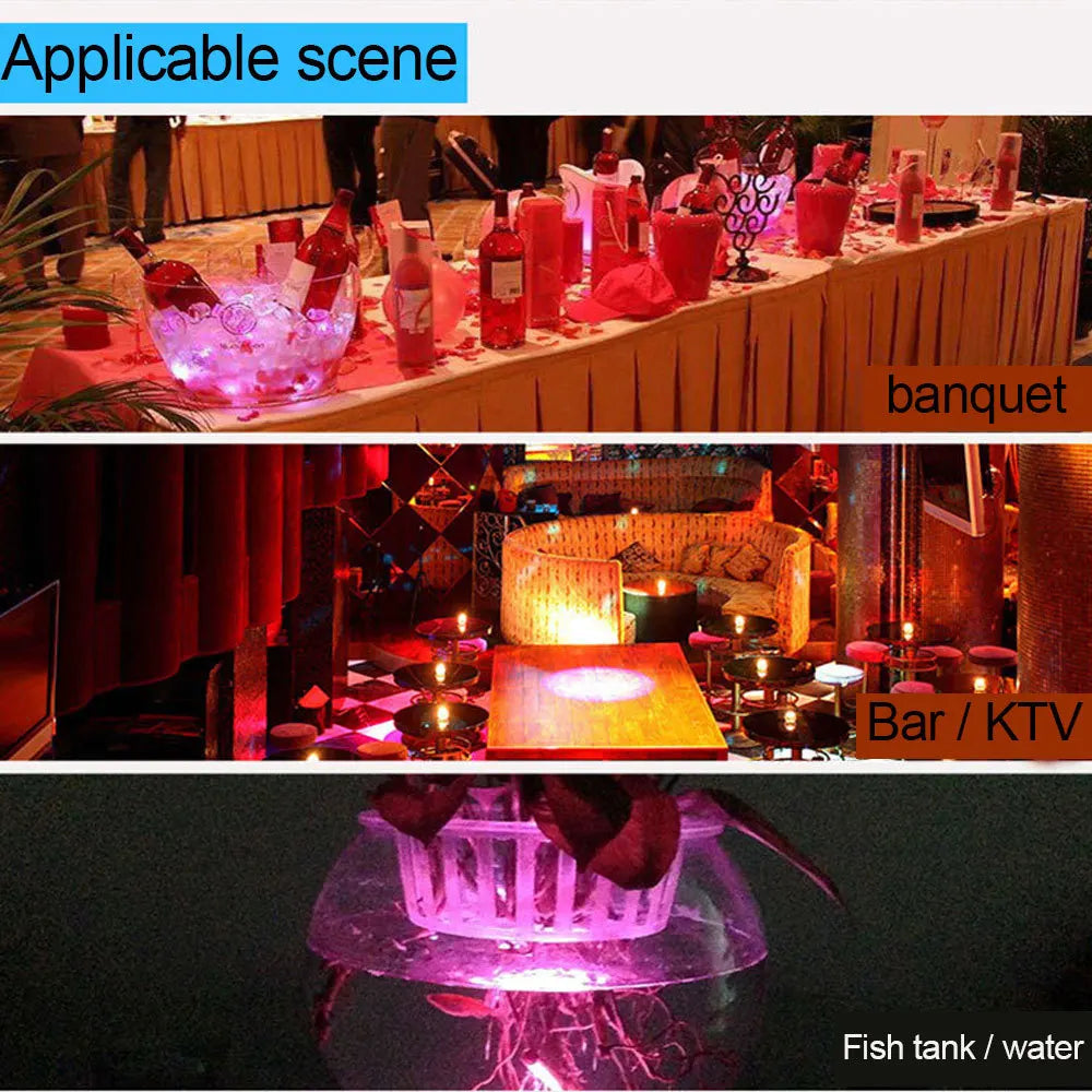RGB LED Floating Pool Light with Remote Control