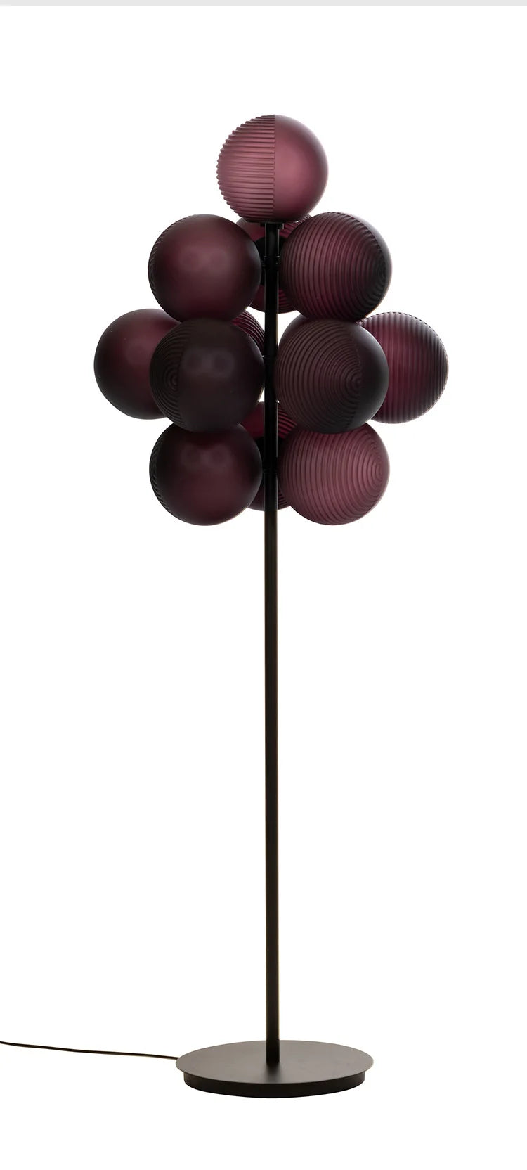 Modern Glass Bubble Floor Lamp