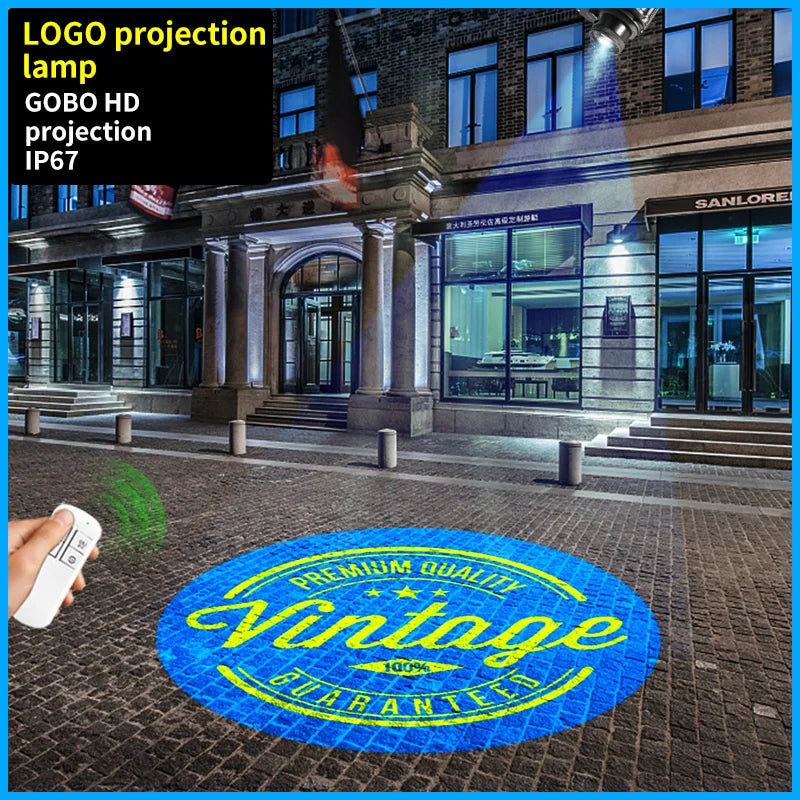 200W Outdoor Waterproof Gobo LED Custom Advertising Light