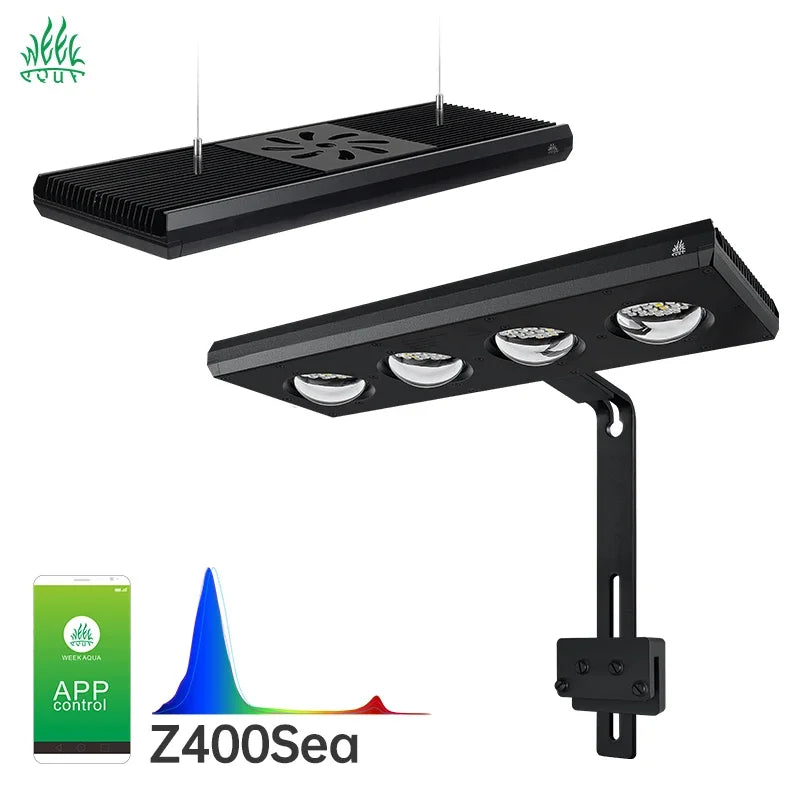 Week Aqua Z Series Z250 / Z400 Bluetooth 3.0 LED Aquarium Light