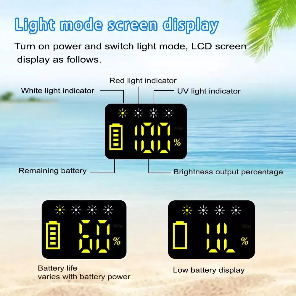 MK-02 100M-Depth Waterproof Diving Flashlight