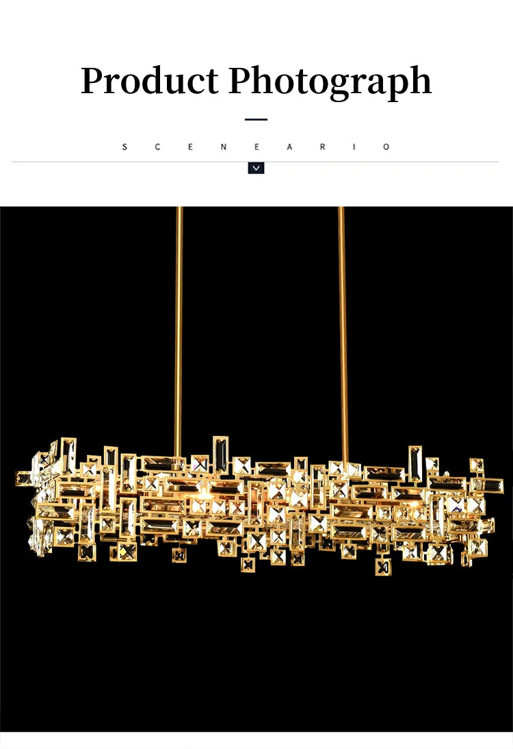 Modern Luxury LED Crystal Chandelier