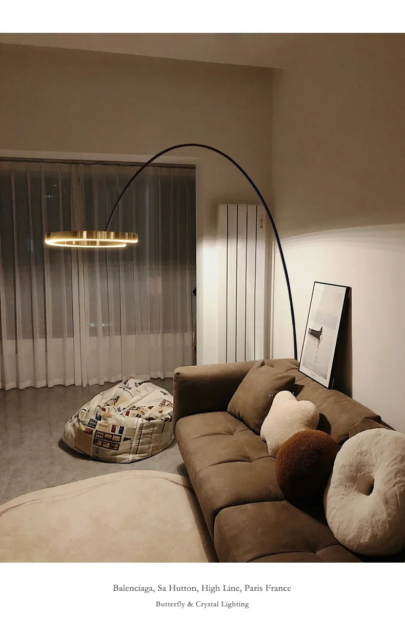 Nordic Designer Fishing Floor Lamp