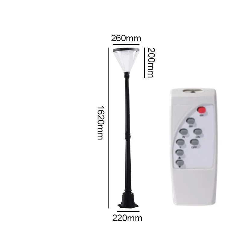 Solar LED Garden Street Lamp