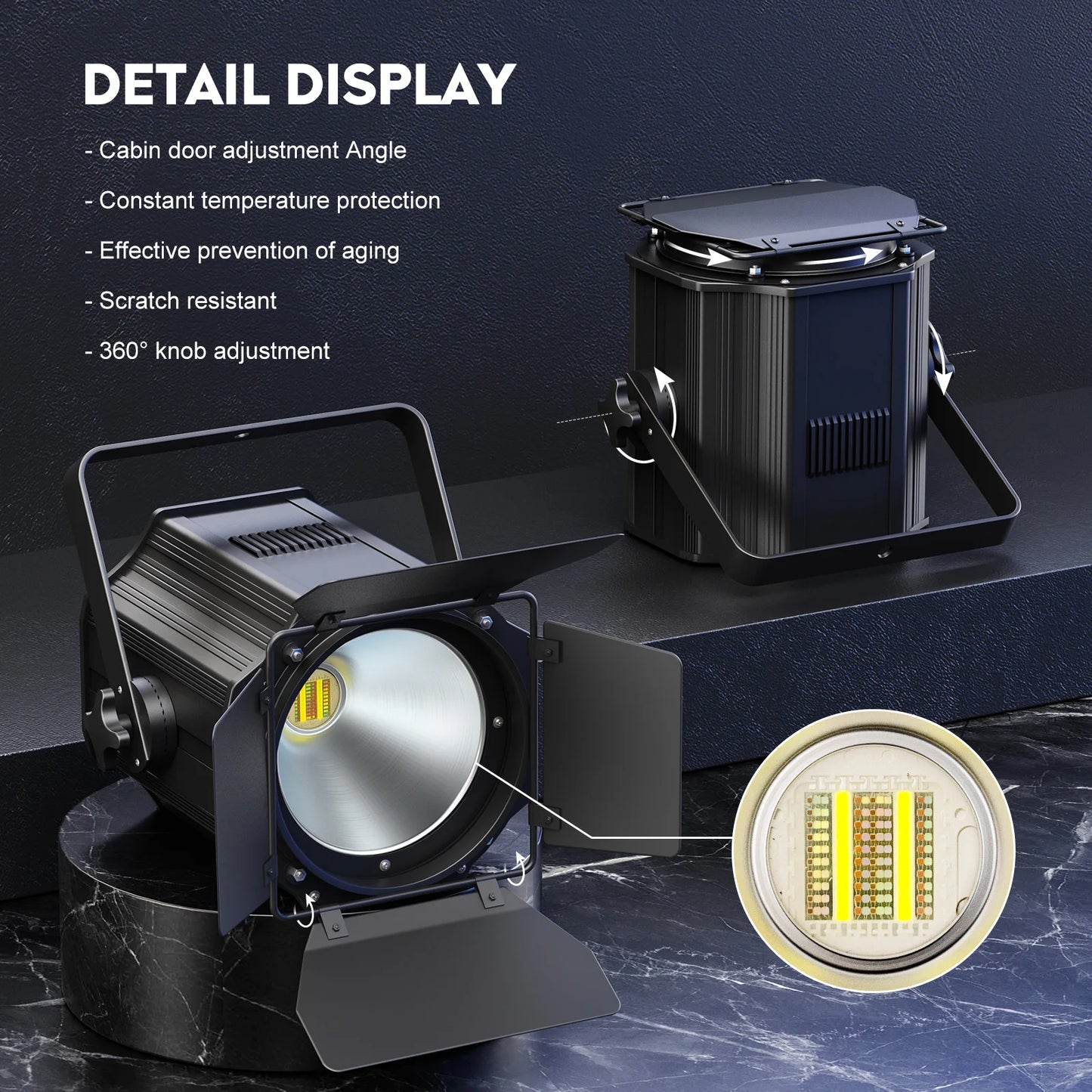 200W LED COB Par Lights