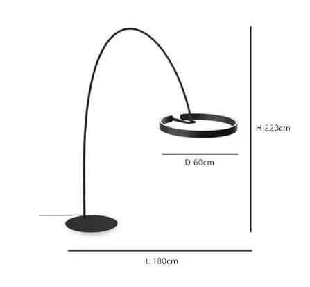 Nordic Designer Fishing Floor Lamp