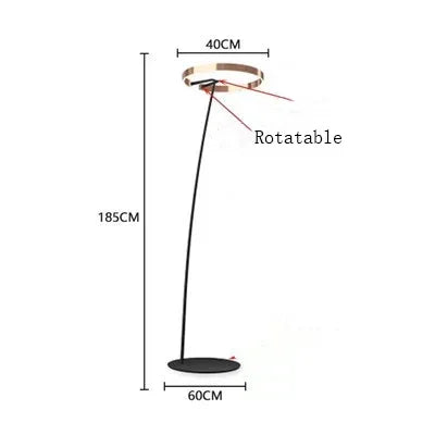 Nordic Designer Fishing Floor Lamp
