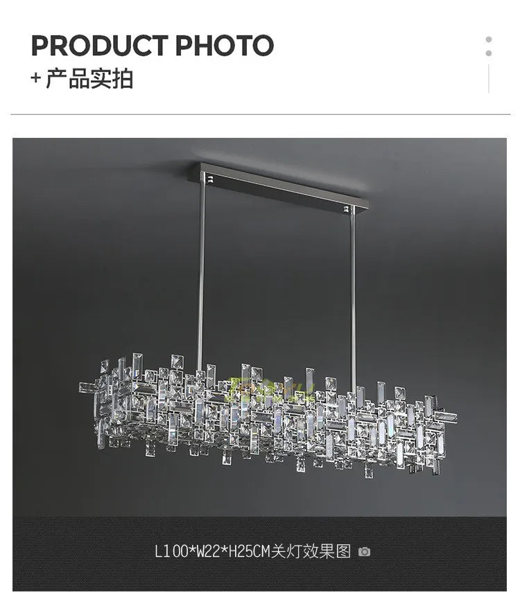 Modern Luxury LED Crystal Chandelier