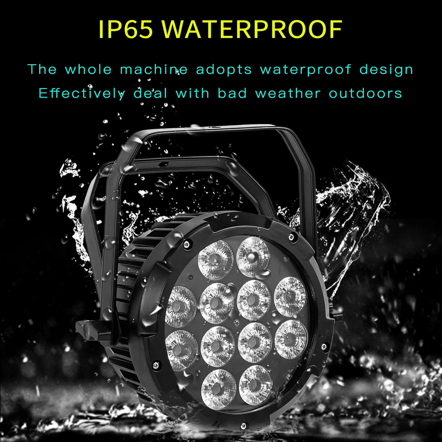IP65 Waterproof Wireless Battery LED Par Light