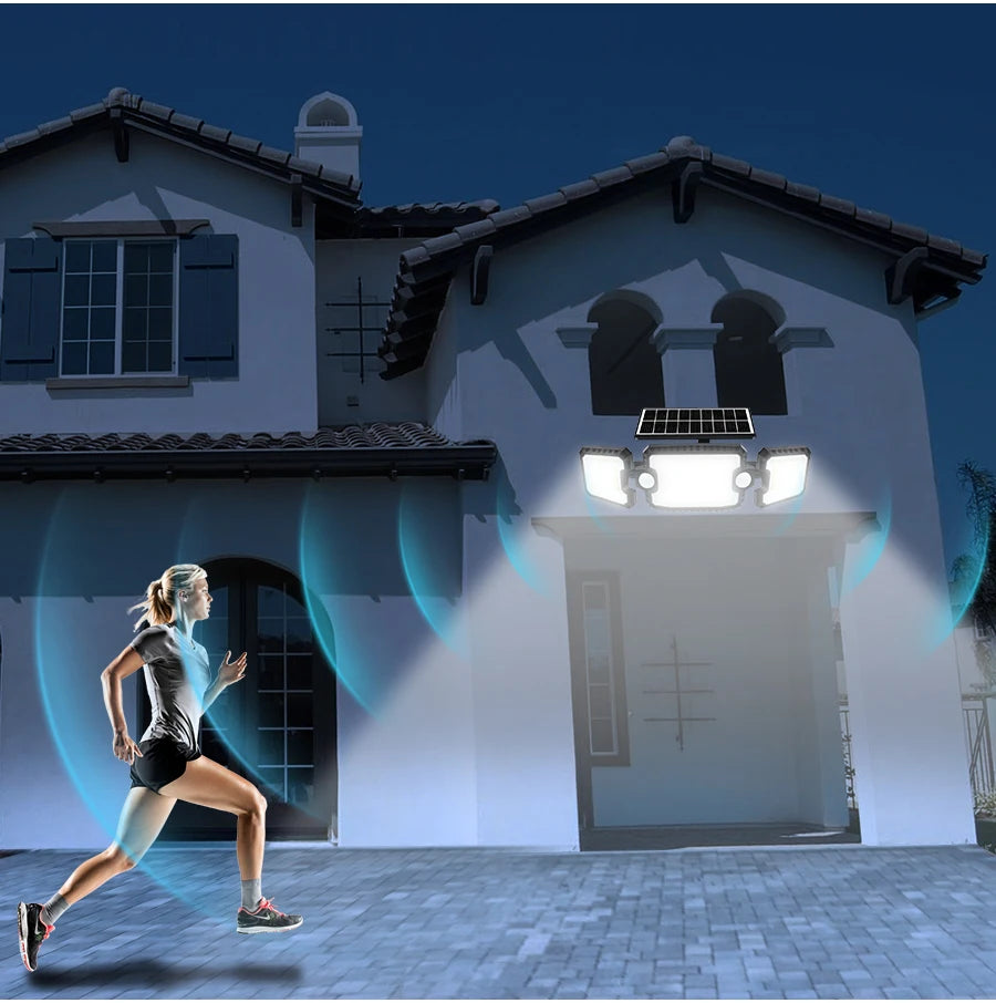 Solar Outdoor 305 LED Security Flood Lights
