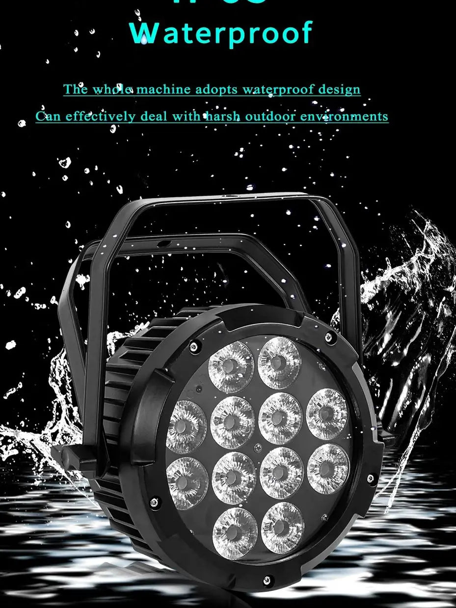 IP65 Waterproof Wireless Battery LED Par Light