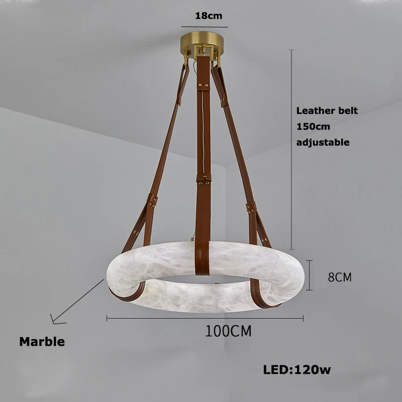 Luxury Circular LED Chandelier