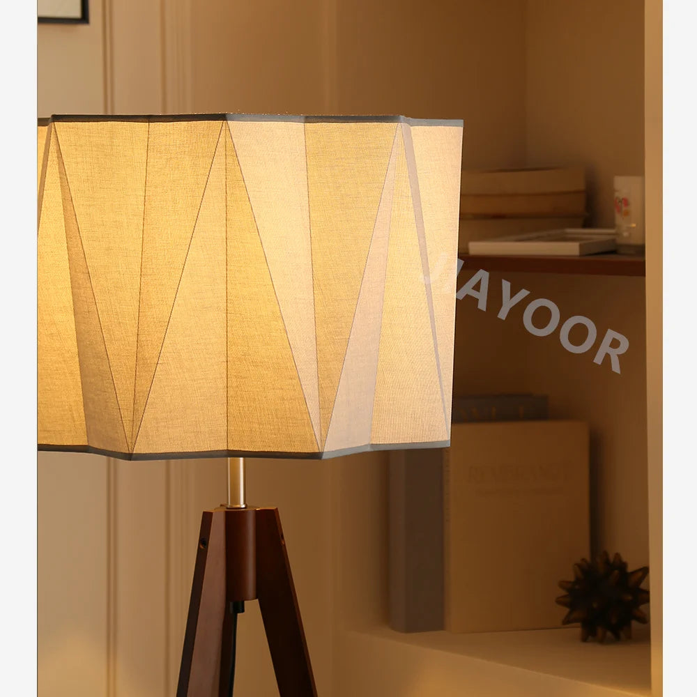 Antique Style Solid Wood Floor Lamp