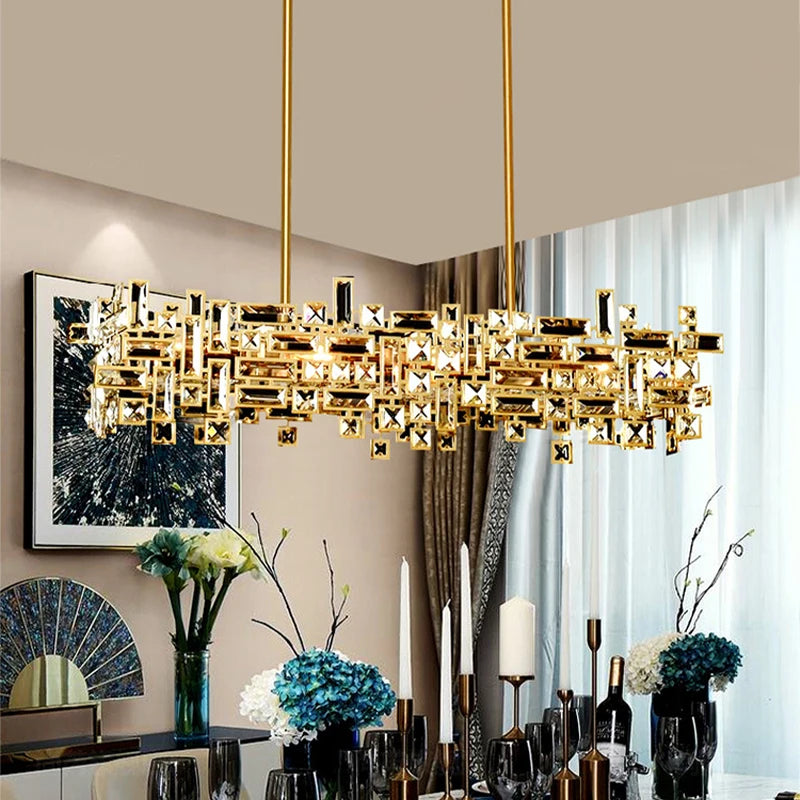 Modern Luxury LED Crystal Chandelier