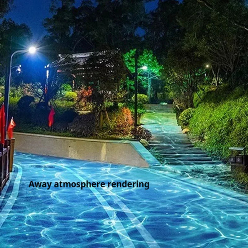 IP65 Waterproof LED Water Ripple Projection Light