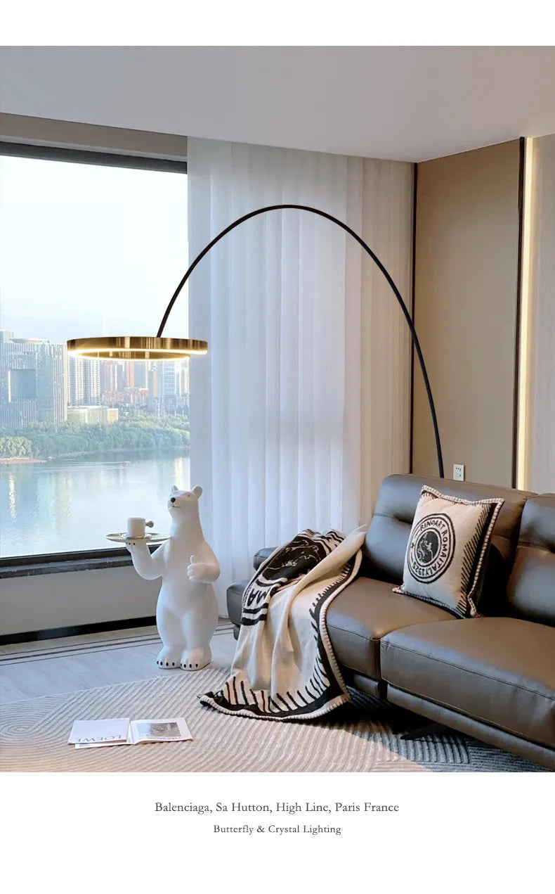 Nordic Designer Fishing Floor Lamp