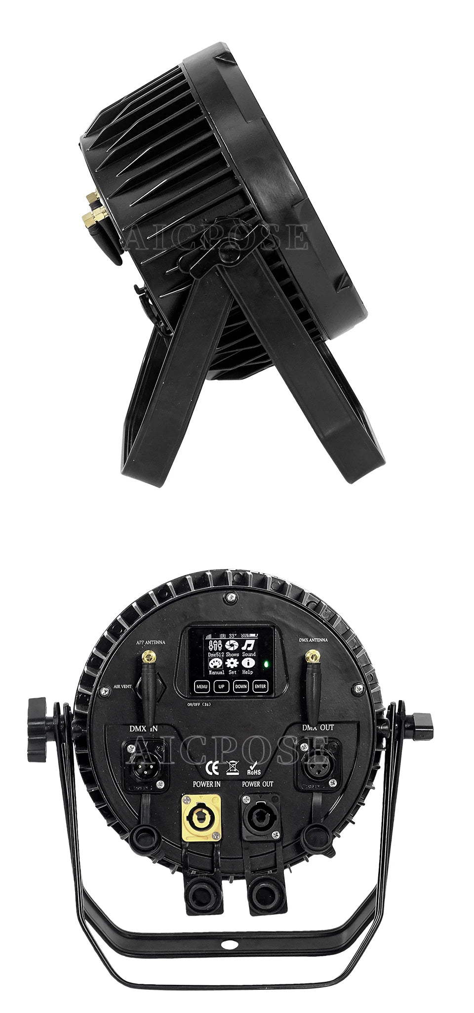 IP65 Waterproof Wireless Battery LED Par Light