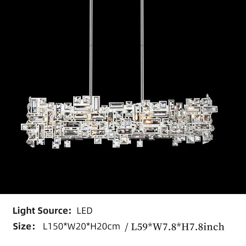 Modern Luxury LED Crystal Chandelier