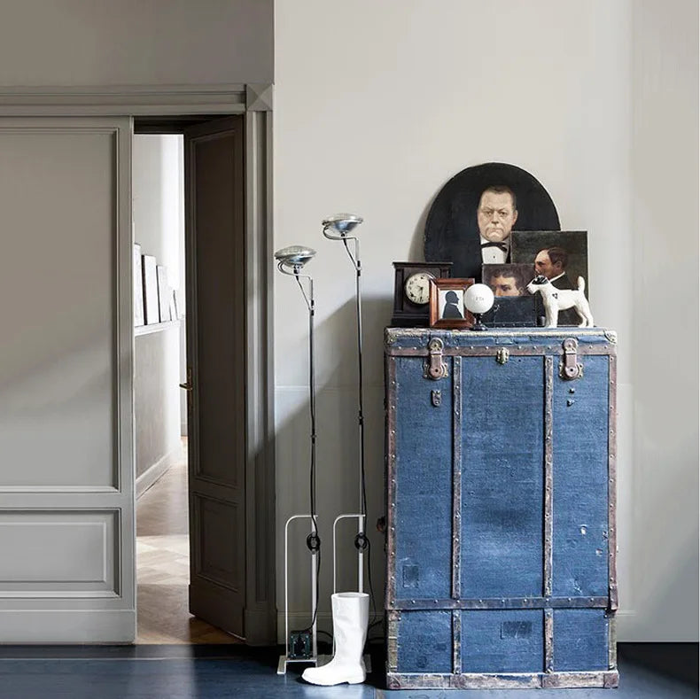 Modern Simple Stainless Steel Floor Lamp