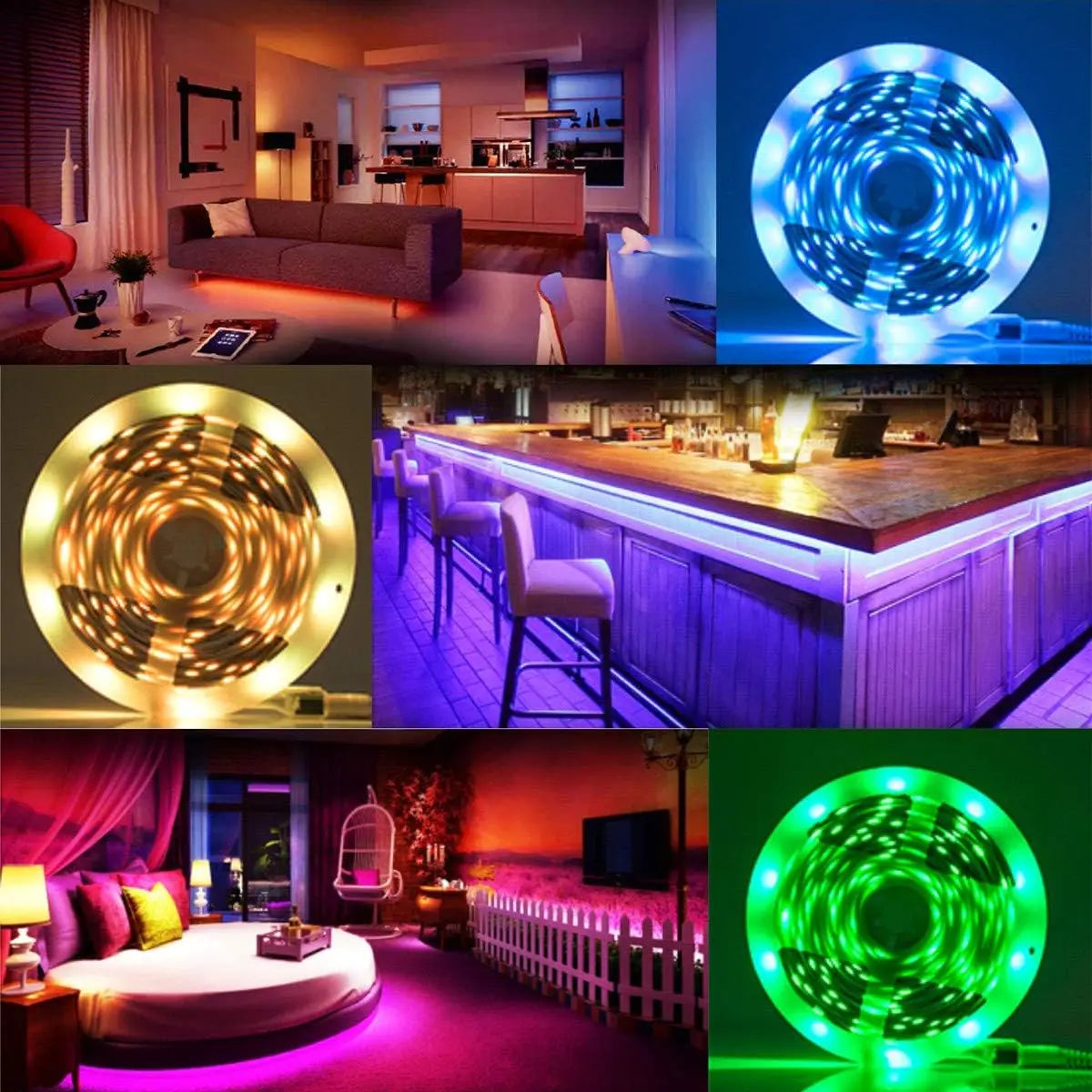 Led Smart Strip Lights with App Control Remote