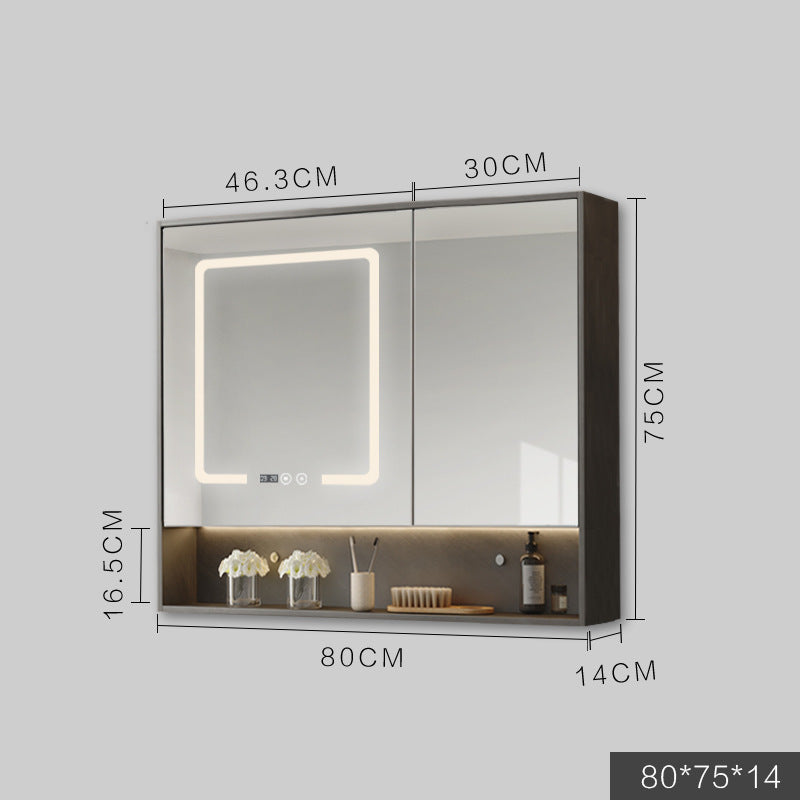 Smart LED Bathroom Cabinet with Anti-Fog Mirror