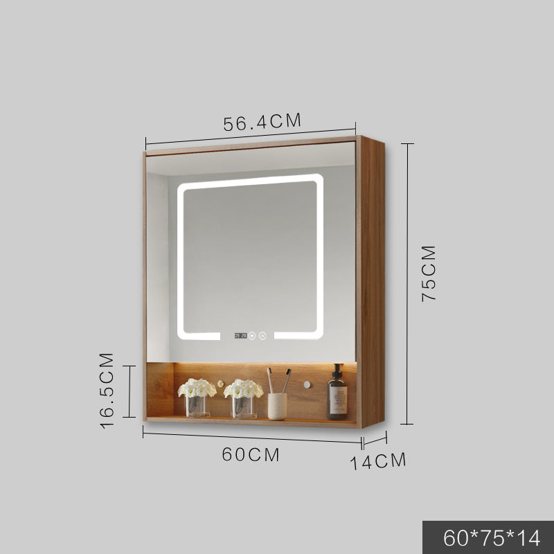 Smart LED Bathroom Cabinet with Anti-Fog Mirror