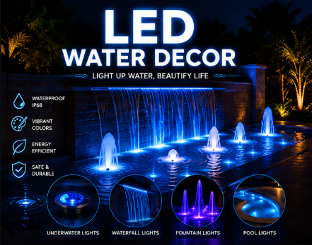 LED WATERLIGHT DECOR – The LED Light Hub