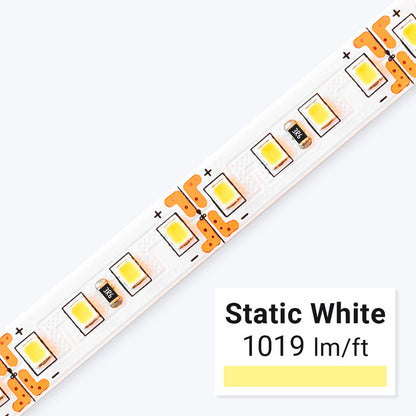 16FT Reel 12V DC 3000K Warm White UltraBright™ Industrial Series LED Strip Light - NEW Updated Version CRI90+ With Pre-Soldered Wire Leads