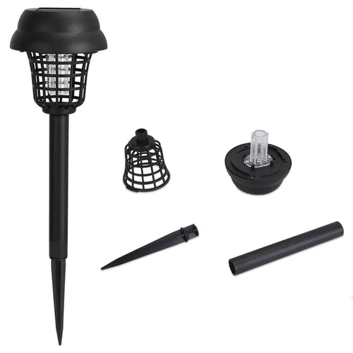 4-Pack Solar Mosquito Zapper Torches with Dual Lighting Modes